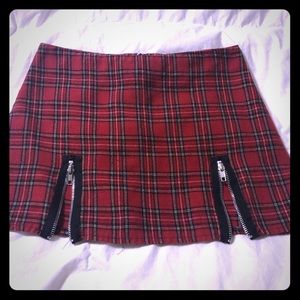 Punk 1990s Grunge Micro Mini Skirt Morbid Threads